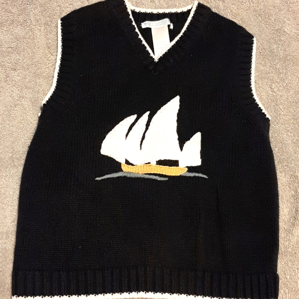 Boy's Janie and Jack sweater vest